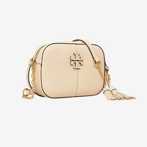 Authentic Tory Burch The McGraw Camera Bag
